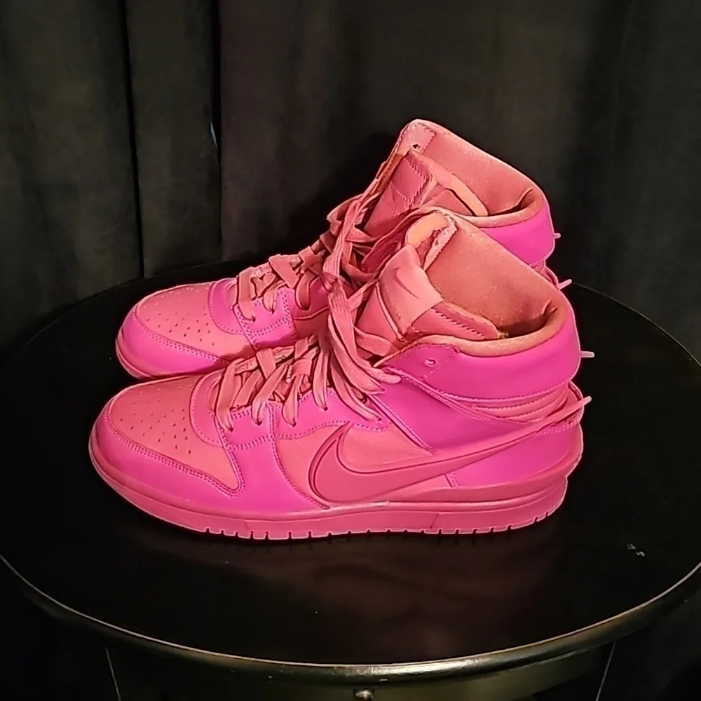 Nike Dunk High x Ambush × Cosmic Fuchsia size 9 men 10.5 women from Goat - Picture 3 of 11
